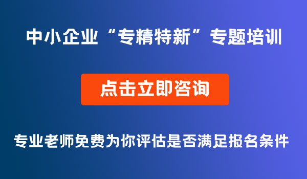 专精特新专题培训