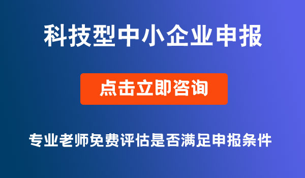 科技型中小企业申报