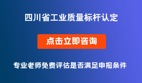 工业质量标杆认定