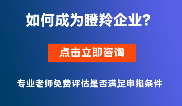 瞪羚企业是什么意思