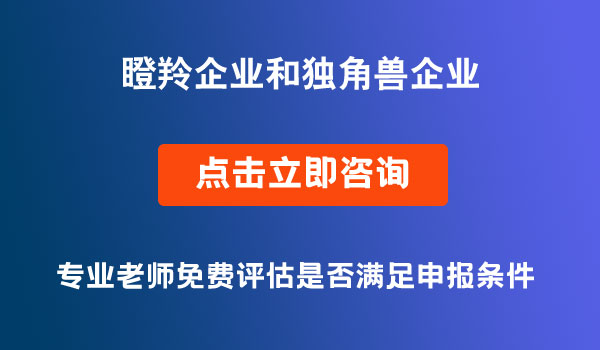 瞪羚企业和独角兽企业区别